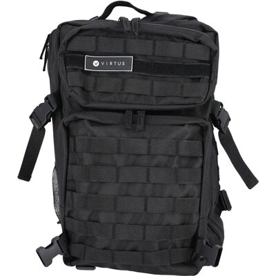 VIRTUS Macaso Sac à dos de randonnée - 30cm, noir, unicolore - Publicité VIRTUS Macaso Sac à dos de randonnée - 30cm, noir, unicolore - Publicité
