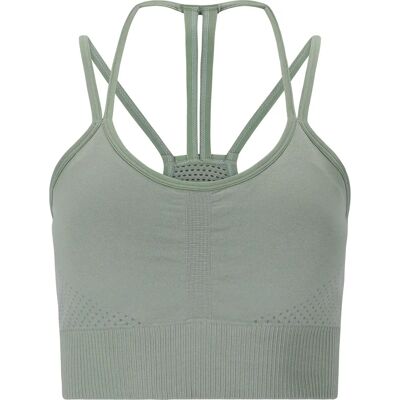ATHLECIA Flowee Grey Sports Bra - Sports bra ATHLECIA Flowee Grey Sports Bra - Sports bra