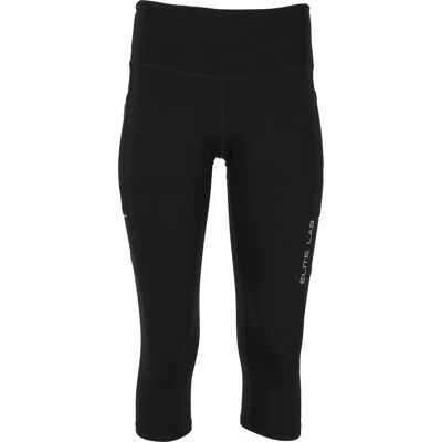 ELITE LAB Run Elite X1 Black Sport Running Tights ELITE LAB Run Elite X1 Black Sport Running Tights
