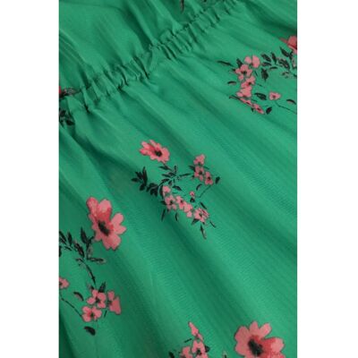 Robe florale verte de Sofie Schnoor - Manches longues - Publicité Robe florale verte de Sofie Schnoor - Manches longues - Publicité