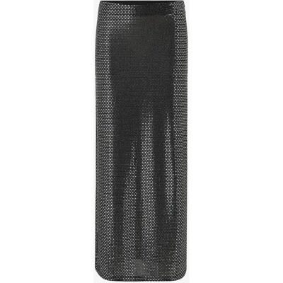 Sofie Schnoor Rock - Hoher Seitenschlitz - 97cm - Schwarz Sofie Schnoor Rock - Hoher Seitenschlitz - 97cm - Schwarz