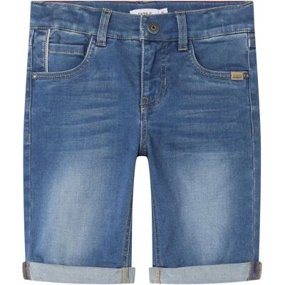 Name It Shorts - Medium Blue Denim - Jungen Casual Shorts Name It Shorts - Medium Blue Denim - Jungen Casual Shorts