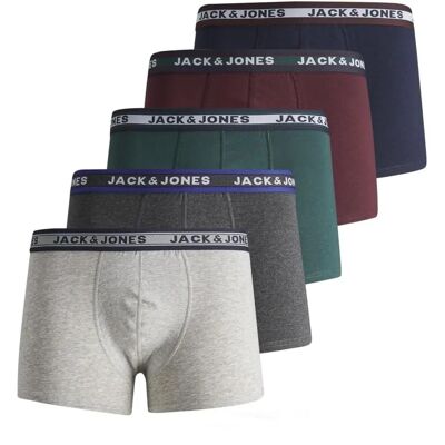 Børnefarvede boxershorts Jack & Jones - 5 stk. Børnefarvede boxershorts Jack & Jones - 5 stk.