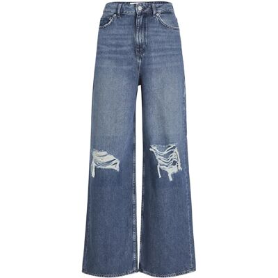 Jeans JJXX z Wysokim Stanem i Szerokimi Nogawkami - Vintage Jeans JJXX z Wysokim Stanem i Szerokimi Nogawkami - Vintage