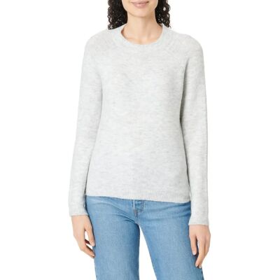 Pieces Juliana W Suéter (17126277) - gris melange claro Pieces Juliana W Suéter (17126277) - gris melange claro