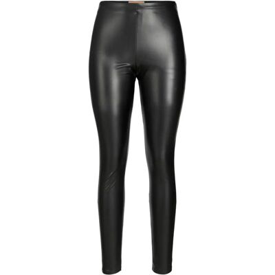 JJXX Jxmegan Leggings z Materiału z Imitacji Skóry - Leggings - Czarny Matowy JJXX Jxmegan Leggings z Materiału z Imitacji Skóry - Leggings - Czarny Matowy
