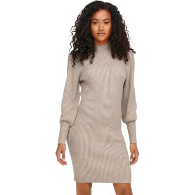 Only Onlkatia L/S Kleid Knt Noos (15232502) - mocha meringue Only Onlkatia L/S Kleid Knt Noos (15232502) - mocha meringue