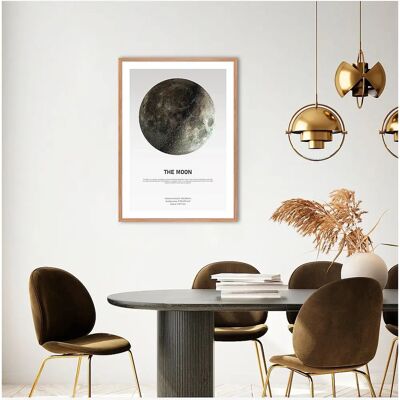 Malerfabrikken The Moon Light Plakat - 50X70 Malerfabrikken The Moon Light Plakat - 50X70