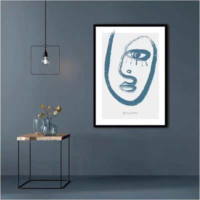 Malerifabrikken Plakat Lignes grasses 2 - Beige - 50X70 Malerifabrikken Plakat Lignes grasses 2 - Beige - 50X70