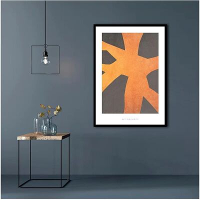 Malerifabrikken Plakat Art Simplicity 2 - Guld - 50X70 Malerifabrikken Plakat Art Simplicity 2 - Guld - 50X70