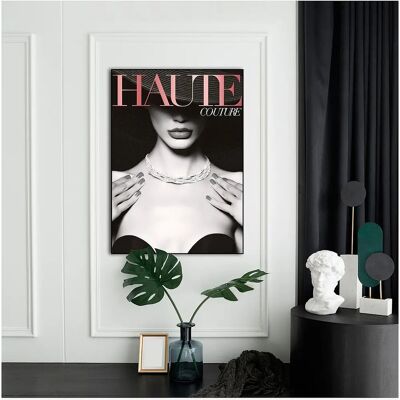 Malerifabrikken Couture 2 Grå Poster - 30X40 Malerifabrikken Couture 2 Grå Poster - 30X40