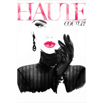 Malerifabrikken - Plakat Couture 10 - Grå - 50X70 Malerifabrikken - Plakat Couture 10 - Grå - 50X70
