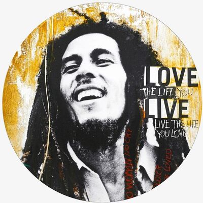 Malerifabrikken Marley Vægkunst - 40x40cm - Flerefarvet Malerifabrikken Marley Vægkunst - 40x40cm - Flerefarvet