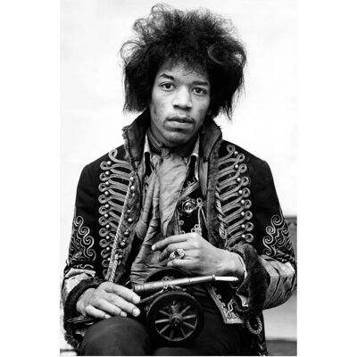 Malerifabrikken Jimi Hendrix Plakat - 70X100 - Svart Malerifabrikken Jimi Hendrix Plakat - 70X100 - Svart