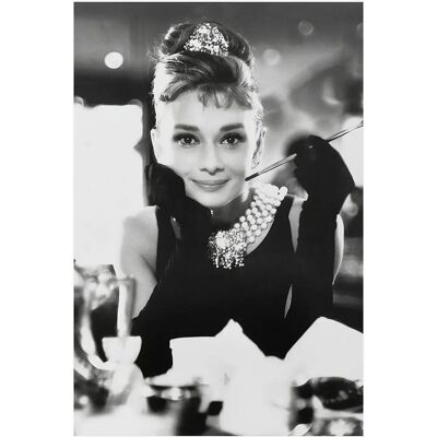 Malerifabrikken Audrey Hepburn 1 - Sort - Plakat 50x70 Malerifabrikken Audrey Hepburn 1 - Sort - Plakat 50x70