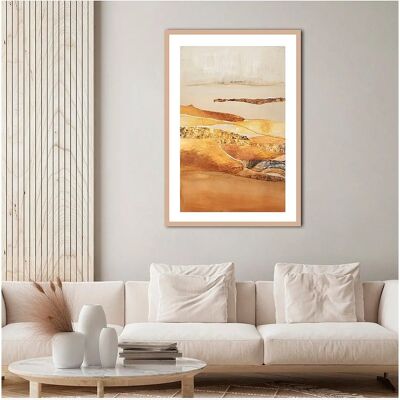 Malerifabrikken - Poster Element Fire - Orange - 50x70 - Poster Malerifabrikken - Poster Element Fire - Orange - 50x70 - Poster