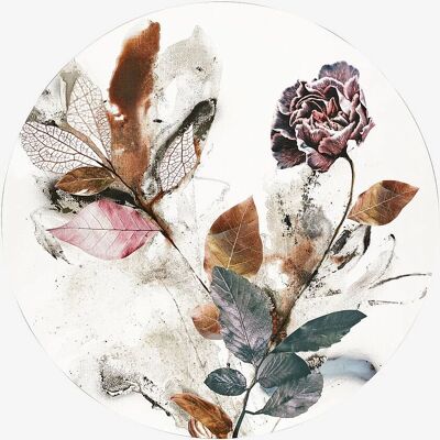 Malerifabrikken Billede Playing Flower 1 - Beige - 70X70 - Vægkunst Malerifabrikken Billede Playing Flower 1 - Beige - 70X70 - Vægkunst