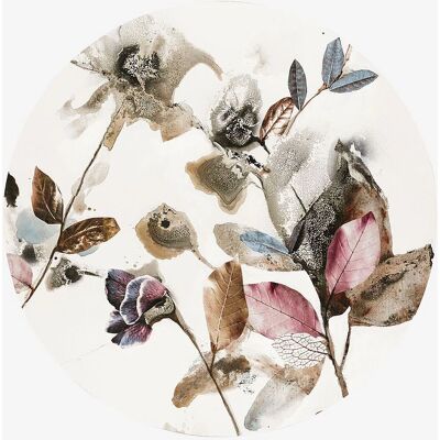 Malerifabrikken Legende Blomst 2 - Beige - Vægkunst 70x70cm Malerifabrikken Legende Blomst 2 - Beige - Vægkunst 70x70cm