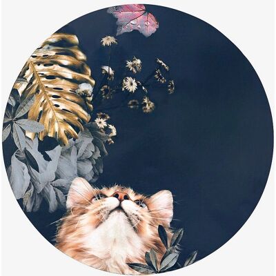 Malerifabrikken Pet Couture 3 - Rund MDF Vægkunst - Flerfarvet Malerifabrikken Pet Couture 3 - Rund MDF Vægkunst - Flerfarvet