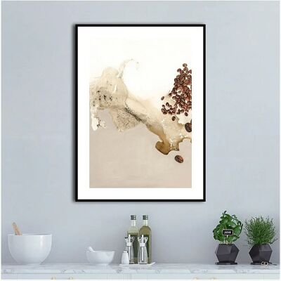 Malerifabrikken The Art of taste 7 - Beige - Plakat 50X70 Malerifabrikken The Art of taste 7 - Beige - Plakat 50X70