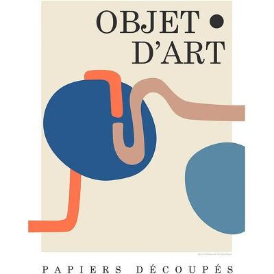 Malerifabrikken Objet 8 Unisex Flerfarvet Plakat - Plakat Malerifabrikken Objet 8 Unisex Flerfarvet Plakat - Plakat