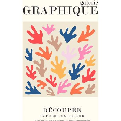 Malerifabrikken Plakat Graphique 12 - Flerfarget - 30X40cm Malerifabrikken Plakat Graphique 12 - Flerfarget - 30X40cm