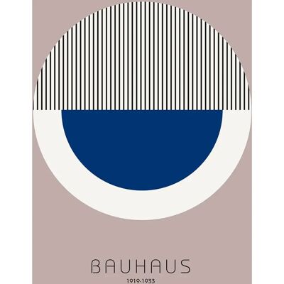Malerifabrikken Bauhaus 7 Blå Poster - Poster Malerifabrikken Bauhaus 7 Blå Poster - Poster