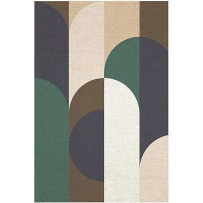 Malerifabrikken Weave 2 - Flerfarvet - Plakat 30x40 - Unisex Malerifabrikken Weave 2 - Flerfarvet - Plakat 30x40 - Unisex