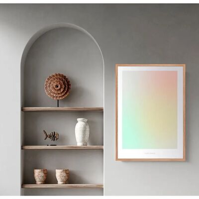 Malerifabrikken Luminous II - Flerfarvet - Plakat 70x100cm Malerifabrikken Luminous II - Flerfarvet - Plakat 70x100cm