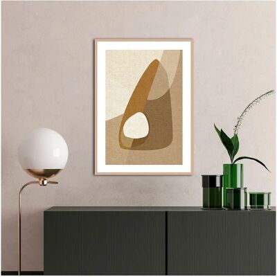 Malerifabrikken Picasa lysbrun 1 - Beige - 70X100 - Plakat Malerifabrikken Picasa lysbrun 1 - Beige - 70X100 - Plakat