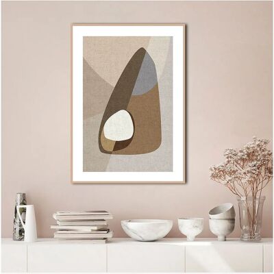 Malerifabrikken Picasa greige 1 - Beige - Poster - 30x40 Malerifabrikken Picasa greige 1 - Beige - Poster - 30x40