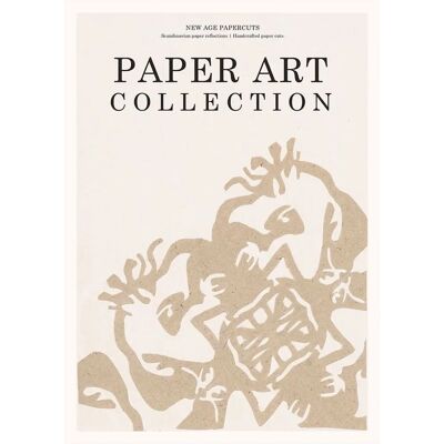 Malerifabrikken Paper Art 7 - Beige - 70X100 - Plakat Malerifabrikken Paper Art 7 - Beige - 70X100 - Plakat