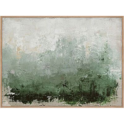 Malerifabrikken Grøn Originalmaleri - Kunst med Ramme Malerifabrikken Grøn Originalmaleri - Kunst med Ramme