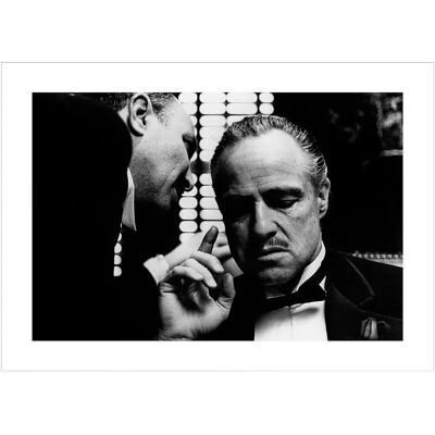 Malerifabrikken Plakat Marlon Brando 1 - 70x100 - Sort Malerifabrikken Plakat Marlon Brando 1 - 70x100 - Sort