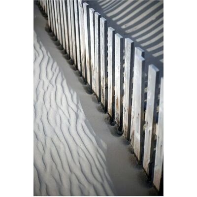 Malerifabrikken Plakat Sandy fence Beige - 30X40 Malerifabrikken Plakat Sandy fence Beige - 30X40