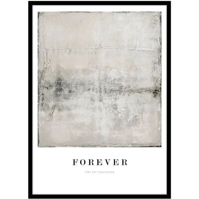 Malerifabrikken Taulu Forever - Grå - 70x100 - Veggkunst Malerifabrikken Taulu Forever - Grå - 70x100 - Veggkunst