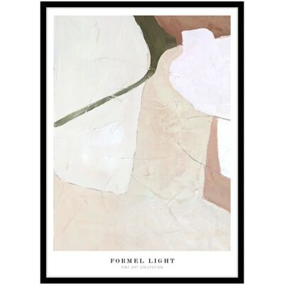 Malerifabrikken Billede Formel Light - Beige - 50x70 Vægkunst Malerifabrikken Billede Formel Light - Beige - 50x70 Vægkunst