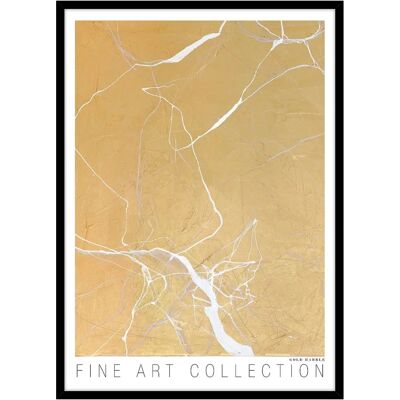 Malerifabrikken Gold Marble Vægkunst - 50X70 - Unisex Malerifabrikken Gold Marble Vægkunst - 50X70 - Unisex