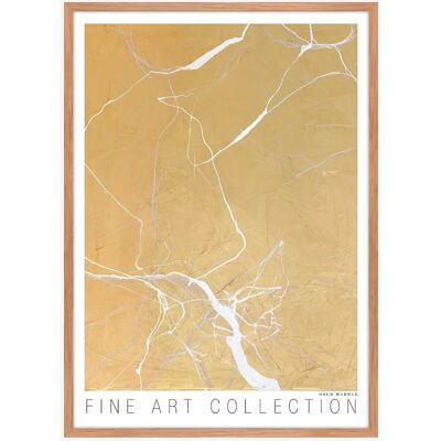Malerifabrikken Gull Marble Veggkunst - 50X70 - Unisex Malerifabrikken Gull Marble Veggkunst - 50X70 - Unisex