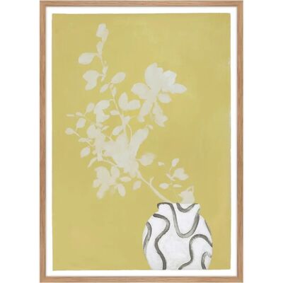 Malerifabrikken - Gul Vægkunst 50X70 - Vægkunst Malerifabrikken - Gul Vægkunst 50X70 - Vægkunst