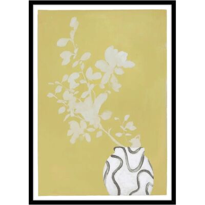 Malerifabrikken - Vægkunst Gul - 70X100 - Genanvendeligt Papir Malerifabrikken - Vægkunst Gul - 70X100 - Genanvendeligt Papir