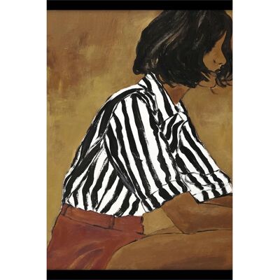 Malerifabrikken - Fine Art Board - Let it go - Brun - 70X100 - Kunstplate Malerifabrikken - Fine Art Board - Let it go - Brun - 70X100 - Kunstplate