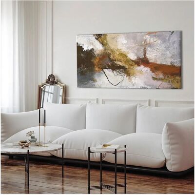 Malerifabrikken - Still Time / Blandet maleri / 140X70 cm - Flerfarvet - Maleri Malerifabrikken - Still Time / Blandet maleri / 140X70 cm - Flerfarvet - Maleri