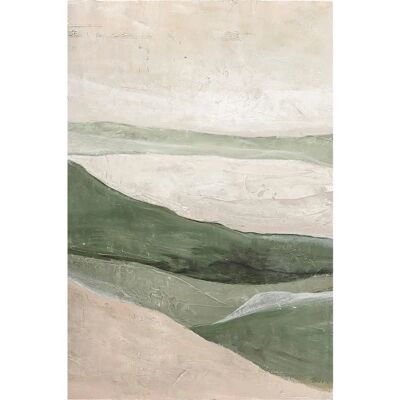 Malerifabrikken Grønt Felt 90x120 - Veggkunst Malerifabrikken Grønt Felt 90x120 - Veggkunst