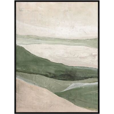 Malerifabrikken Grønne Felt 90x120 Cm - Maleri Malerifabrikken Grønne Felt 90x120 Cm - Maleri