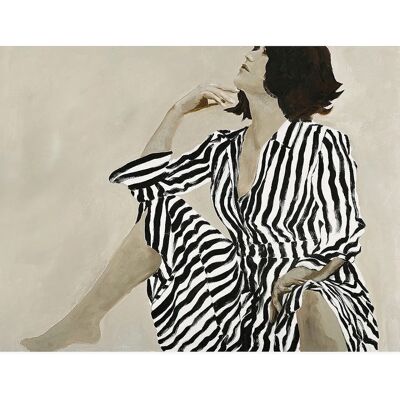 Malerifabrikken - Én af en slags / Blandet maleri / 120 x 90 cm - Beige - Maleri Malerifabrikken - Én af en slags / Blandet maleri / 120 x 90 cm - Beige - Maleri