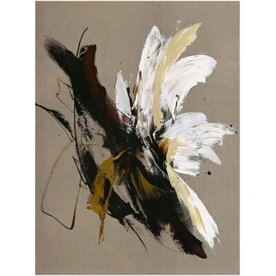 Malerifabrikken Linstapet - 90x120cm - Beige - Kunst Malerifabrikken Linstapet - 90x120cm - Beige - Kunst