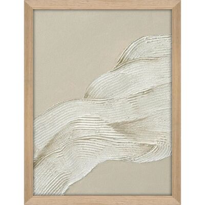 Malerifabrikken Art Shape 2 - Beige - 30x40 cm - Billedramme Malerifabrikken Art Shape 2 - Beige - 30x40 cm - Billedramme