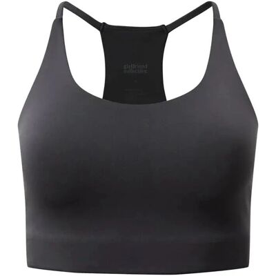 Girlfriend Collective XS Noir - Soutien-Gorge Sport - Publicité Girlfriend Collective XS Noir - Soutien-Gorge Sport - Publicité
