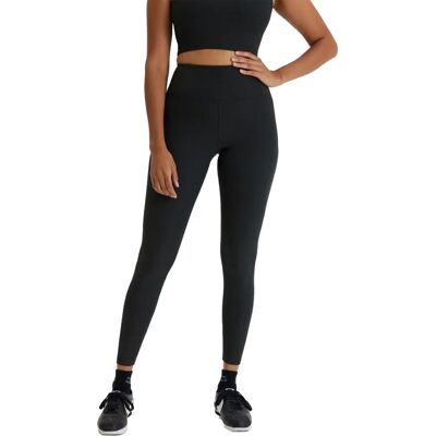 Leggings a vita alta RIB di Girlfriend Collective - Nero - S Leggings a vita alta RIB di Girlfriend Collective - Nero - S